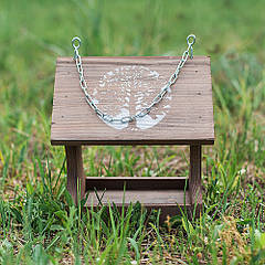 Годівниця з дерева "Дубок" 24 см D9013