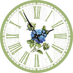 Годинники круглі настінні ГОРТЕНЗІЯ 60 см d6022