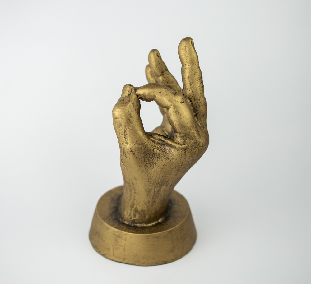 Статуетка Рука "Ок!" (окей) 24 см СП514-3 бронза