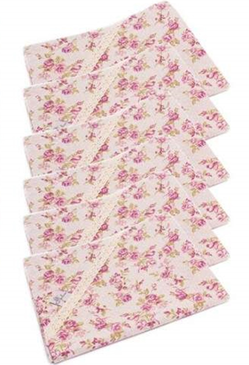 Салфетка "Rosettes" з мереживом 35х45 см