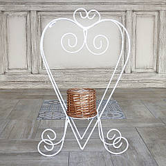 Підставка для вазону лоза-серце 40*45 см 3598 (2210935127019)
