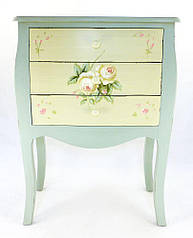 Комод із трьома ящиками Декупаж-Шеббі-шик ефект старіння WV09560