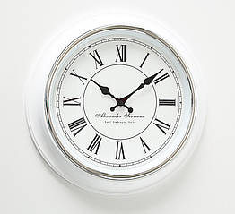 Годинник Yella білий пластик d40cm 3453100