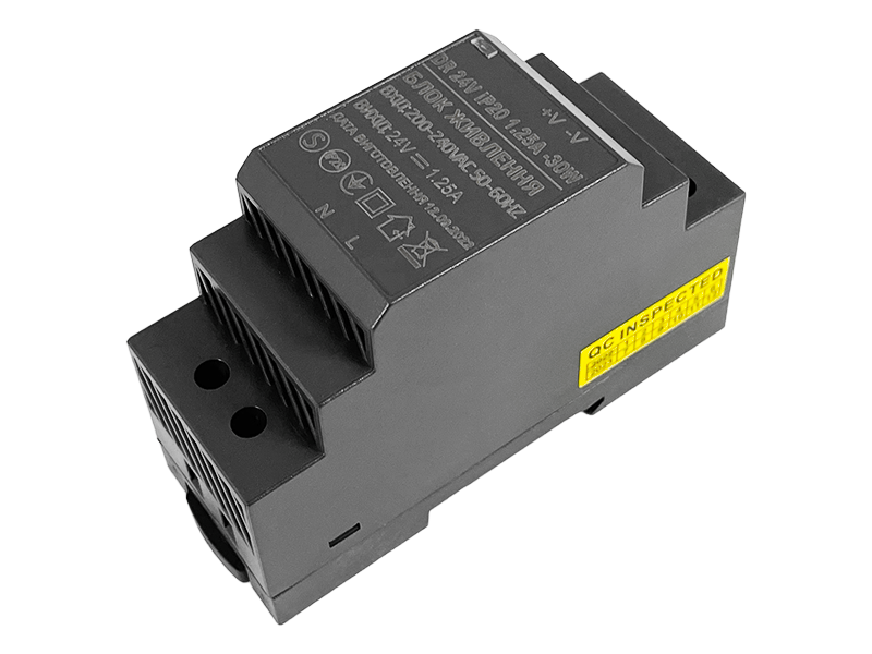 Блок живлення на DIN-рейку 30W 1,25А IP20 24V DR, фото 1