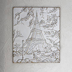 Картина об'ємна Париж КР 917 золото