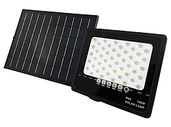 Прожектор + сонячна батарея 100W AVT-1 SUN з пультом (2 коробки)