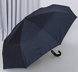 Парасолька чоловіча «Frei Regen» повний автомат з шкіряною ручкою
