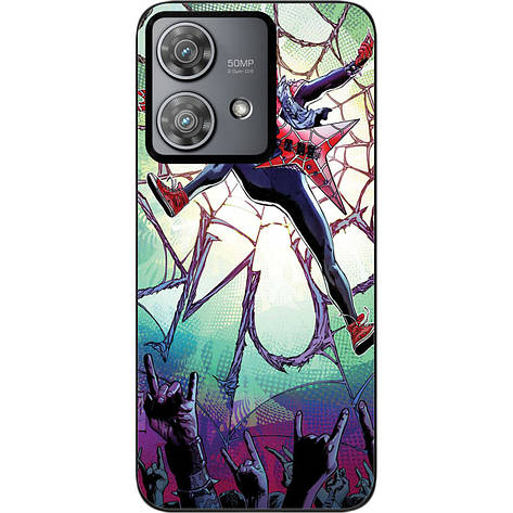 Силіконовий чохол Case для Motorola Edge 40 Neo з картинкою Павук панк, фото 1