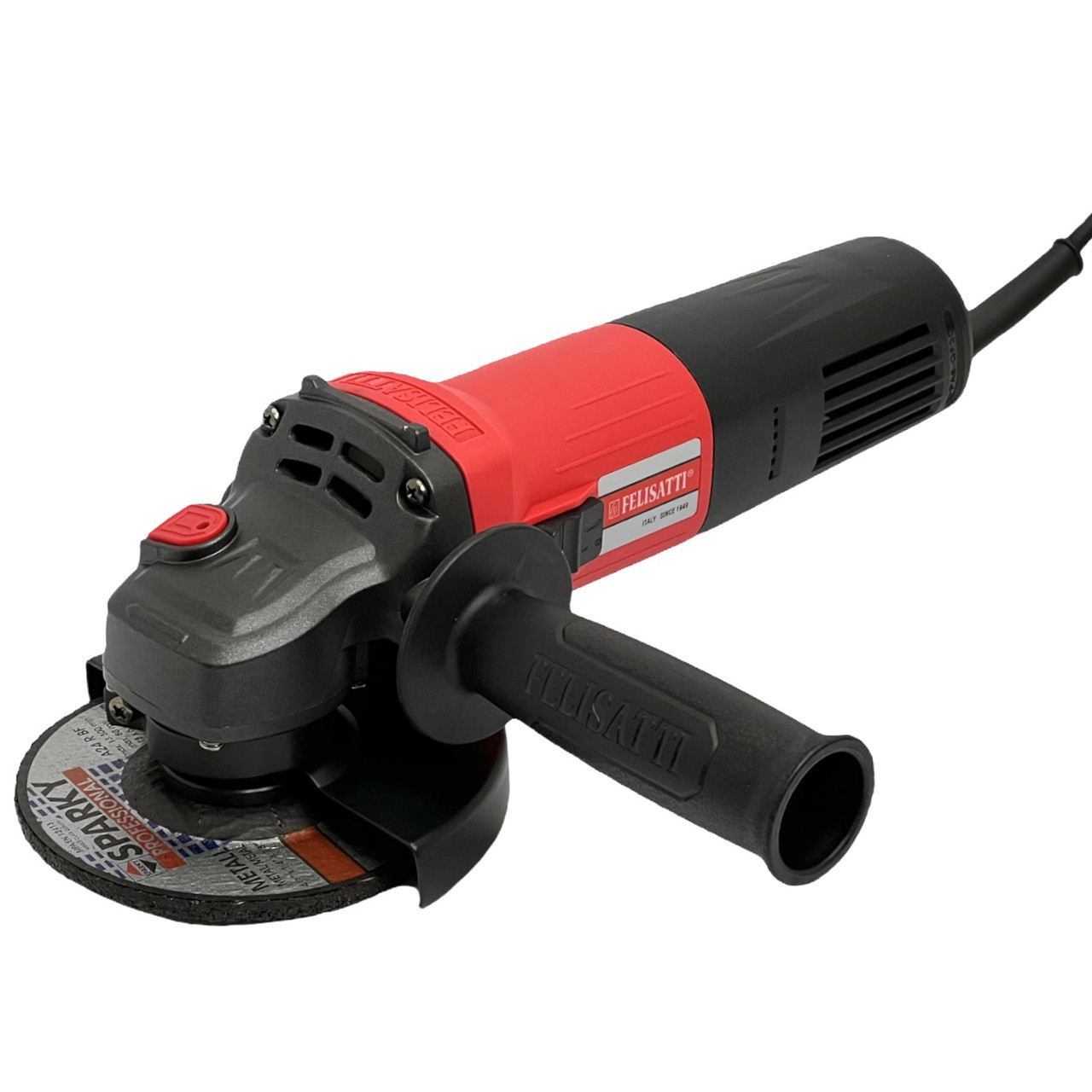 Кутошліфувальна машина Felisatti УШМ-125/1200Э/F82121, 125 мм, 1200 Вт (F82121)