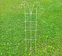 Підставка для квітів Тюльпан біла 130*50 см 10914743