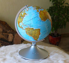 Світлодіодний глобус USB нічник LED із сенсором LS40102S