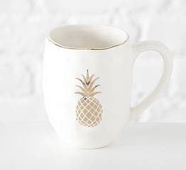 Кухоль білий кераміка h13см 600мл 1013270