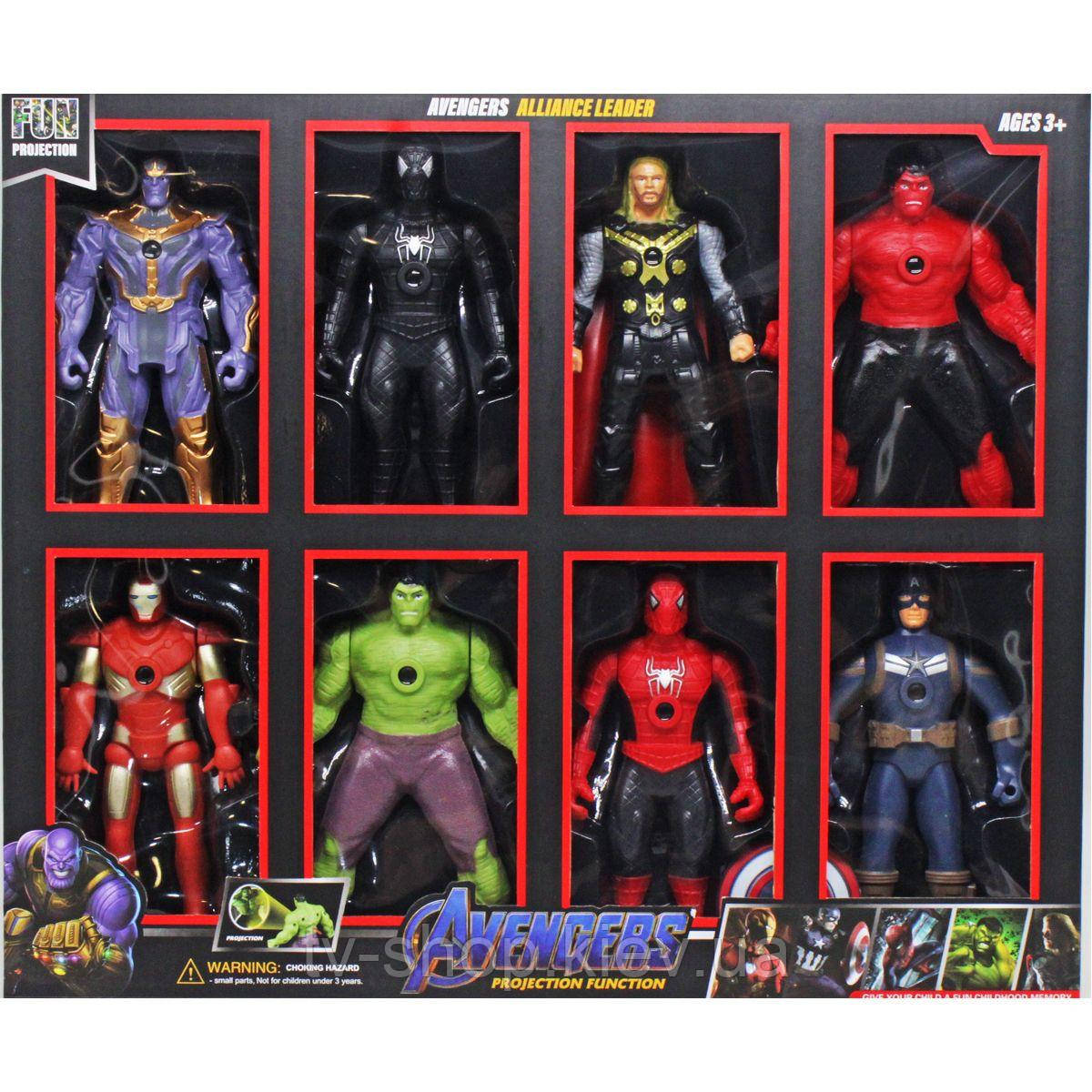 Набор фигурок с проекторами "Marvel", фото 1