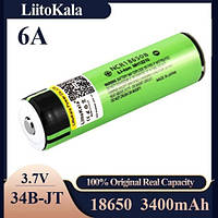 Аккумулятор 18650, SL, LiitoKala NCR 34B-JT, Хорошее качество, 3400mAh, ОРИГИНАЛ, Аккумуляторы и зарядные