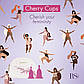 Менструальні чаші RIANNE S Femcare - Cherry Cup, 2 розміри: S та M, фото 6