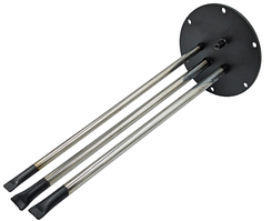 Фланец для бойлера под сухой тэн Gorenje 482979, D160 мм, L405 мм (тип 1, трубки нержавейка)