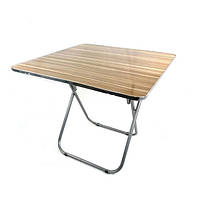 Стіл розкладний квадратний компактний для пікніка походу дачі балкона, GN, Гарної якості, столик, стіл розкладний, складаний стіл