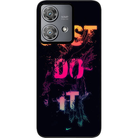 Силіконовий чохол Case для Motorola Edge 40 Neo з картинкою Напис, фото 1