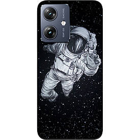Чохол силіконовий Case для Motorola G54 Power з картинкою Космонавт