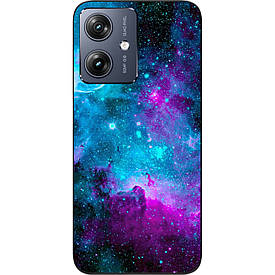 Чохол силіконовий Case для Motorola G54 Power з картинкою Космос