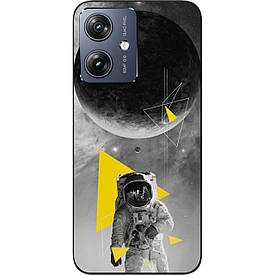 Чохол силіконовий Case для Motorola G54 Power з картинкою Астронавт