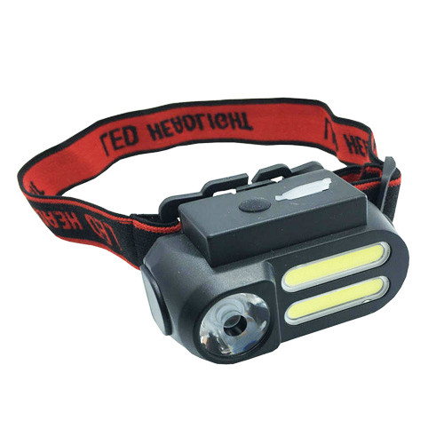 Ліхтар налобний NF BL-611-XPE + COB USB 3 діода + акумулятор 18650, Gp2, Гарної якості, ліхтар T6, ліхтар для риболовлі, ліхтар