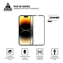 Захисне скло ArmorStandart Pro 3D для Apple iPhone 14 Pro Black (ARM66355), фото 3