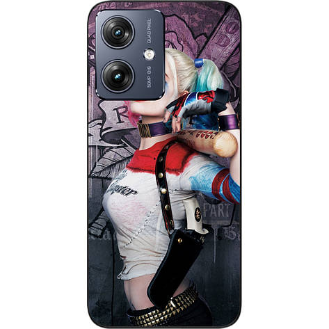 Силіконовий чохол Case для Motorola G54 Power з картинкою Харлі Квін, фото 1