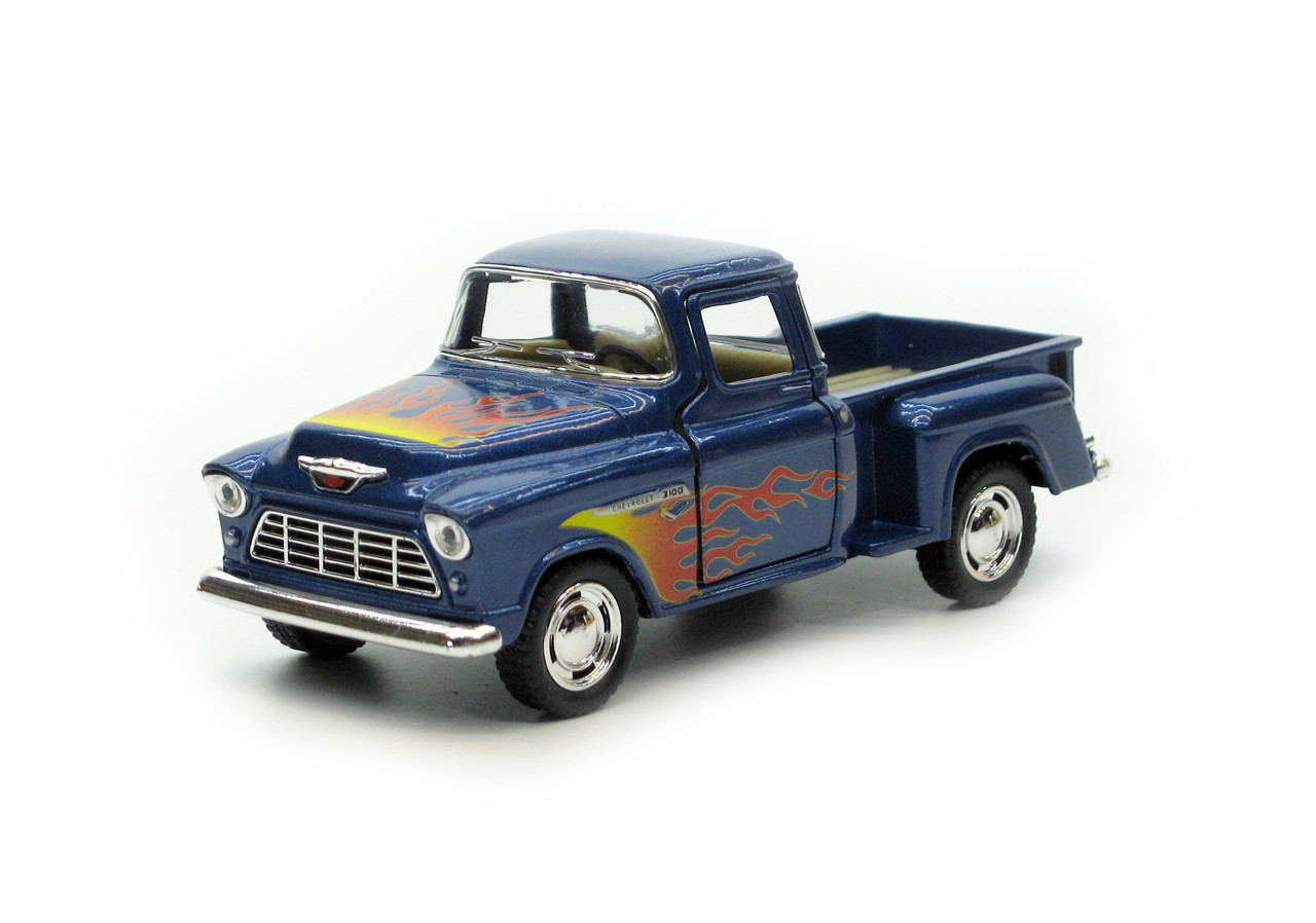 Машина металева KT5330F Chevy Stepside Pick - up with printing 1955