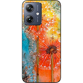 Силіконовий бампер Case для Motorola G54 Power із зображенням Кульбаби