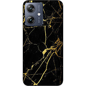 Оригінальний силіконовий чохол Case для Motorola G54 Power з картинкою Мармур
