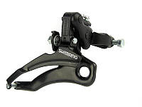 Переключатель велосипедный передний Shimano FD-TZ30 верхняя тяга, хомут 28,6 мм