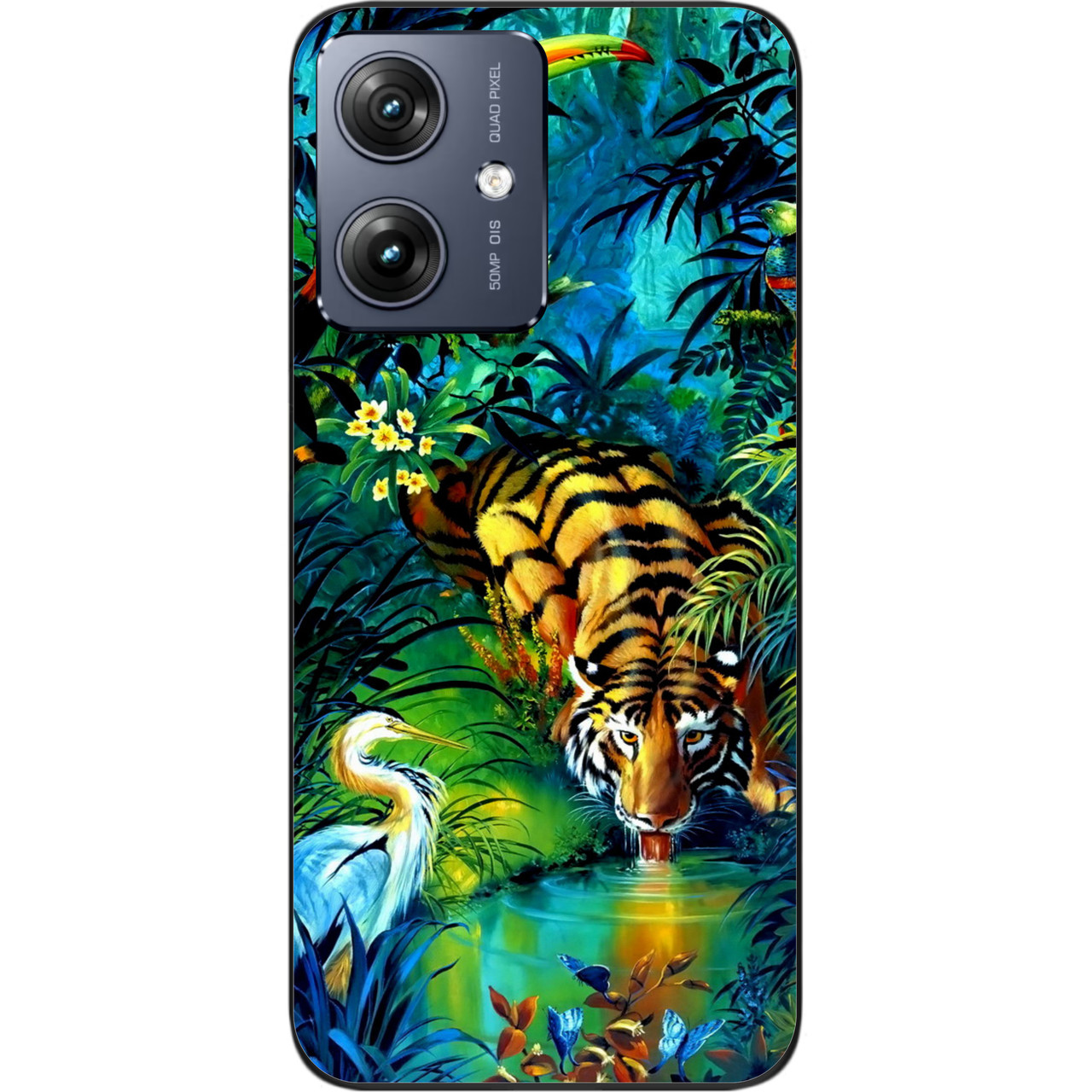 Силіконовий чохол Case для Motorola G54 Power з картинкою Джунглі