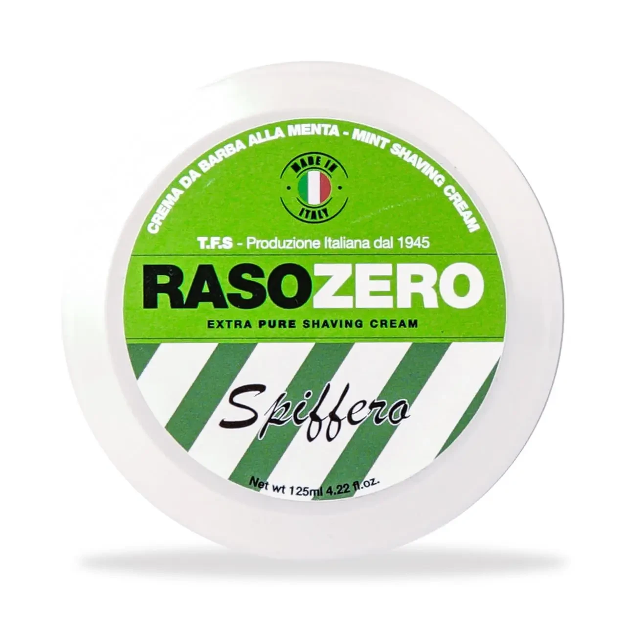 Крем-мило для гоління Rasozero Spiffero Shaving Cream 125мл