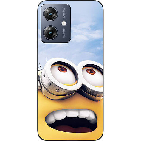 Силіконовий чохол Case для Motorola G54 Power з картинкою Міньйон, фото 1