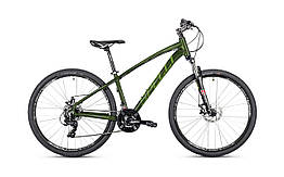 Велосипед 29 Spelli SX-2700 disk 19" темно зелений з сірим