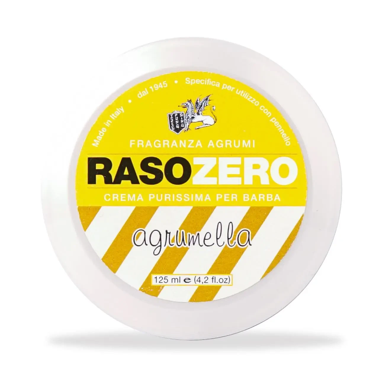 Крем-мило для гоління Rasozero Agrumella Shaving Cream 125мл