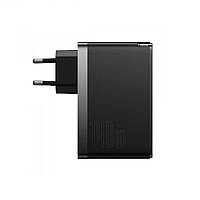 МЗП Baseus GaN5 Pro Fast Charger 2C+U 140W EU Black(With Superior Series Fast Charging Data Cable Type-C to