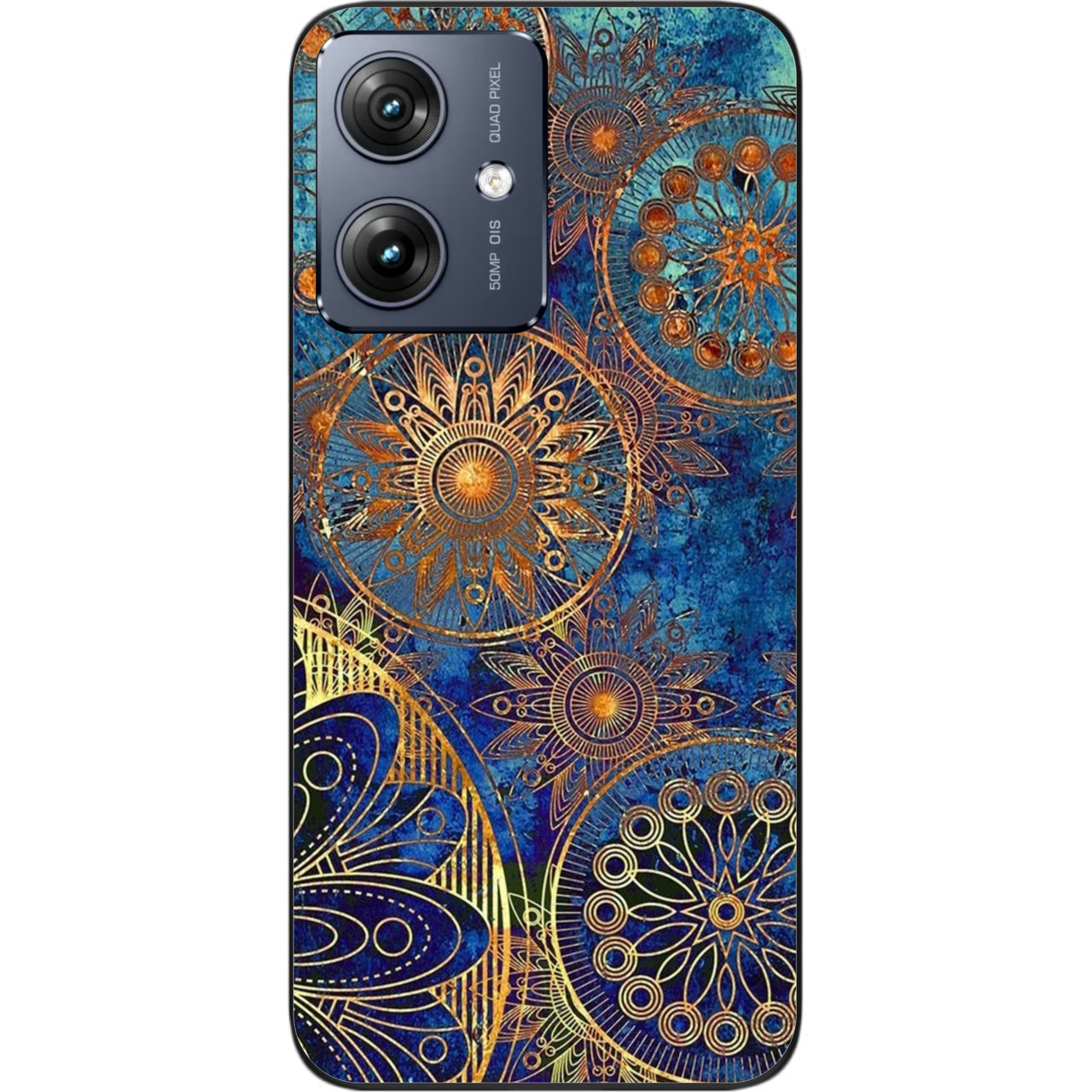 Силіконовий чохол Case для Motorola G54 Power з картинкою Круги