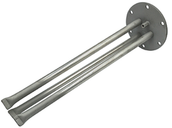 Фланец для бойлера под сухой тэн Tesy, D126 мм, L400 мм (сплошная нержавейка)