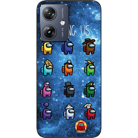 Силіконовий чохол Case для Motorola G54 Power з картинкою Among Us Один із нас, фото 1