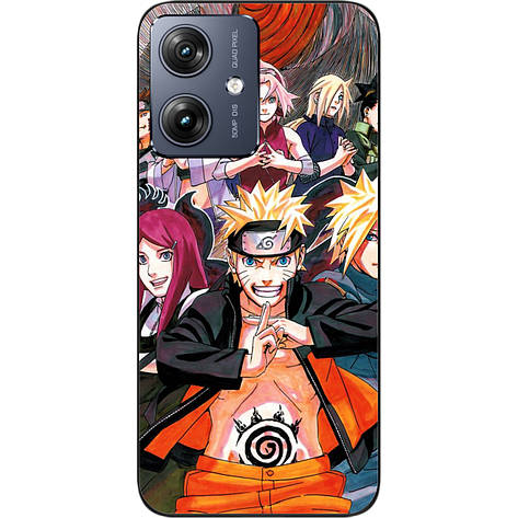 Силіконовий чохол Case для Motorola G54 Power з картинкою Наруто-вусумуки, фото 1