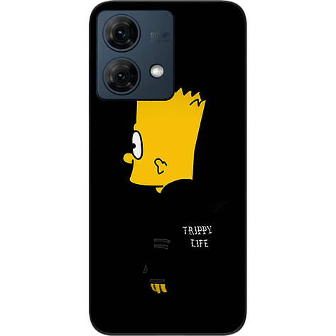 Силіконовий бампер Case для Motorola Moto G84 із зображенням Сімпсон, фото 1