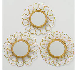 Дзеркало сонце набір з 3-х Антарія d24см 2003523