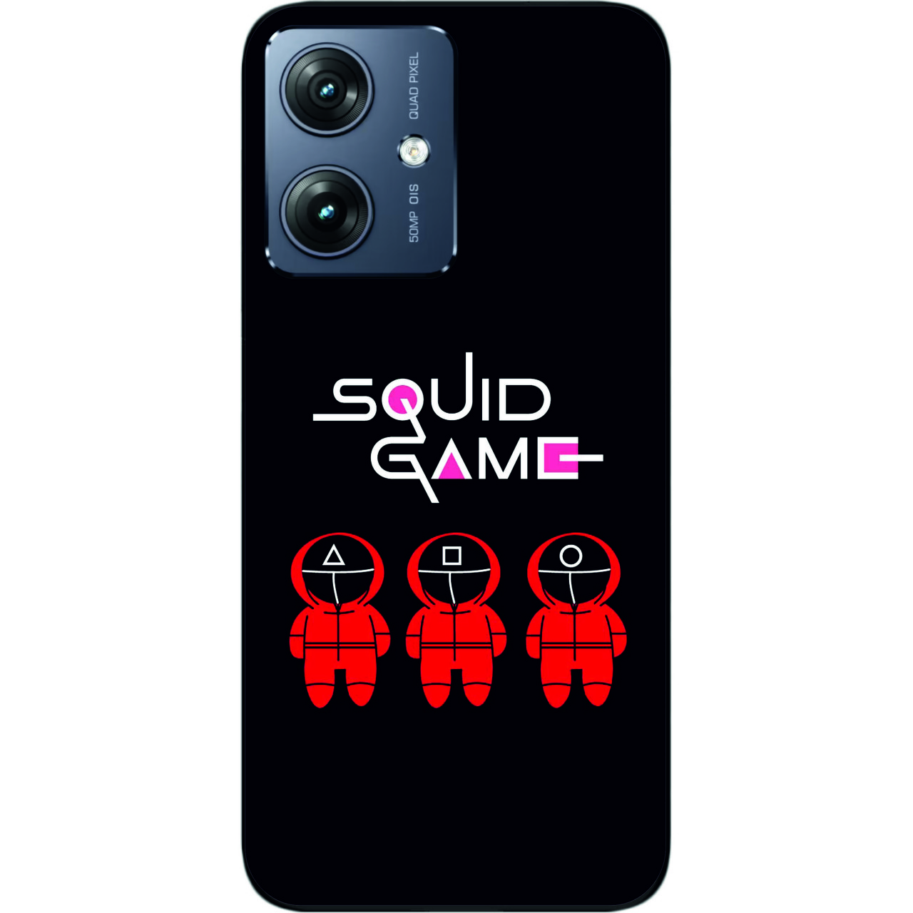 Силіконовий чохол Case для Motorola G54 Power з картинкою Гра в кальмара