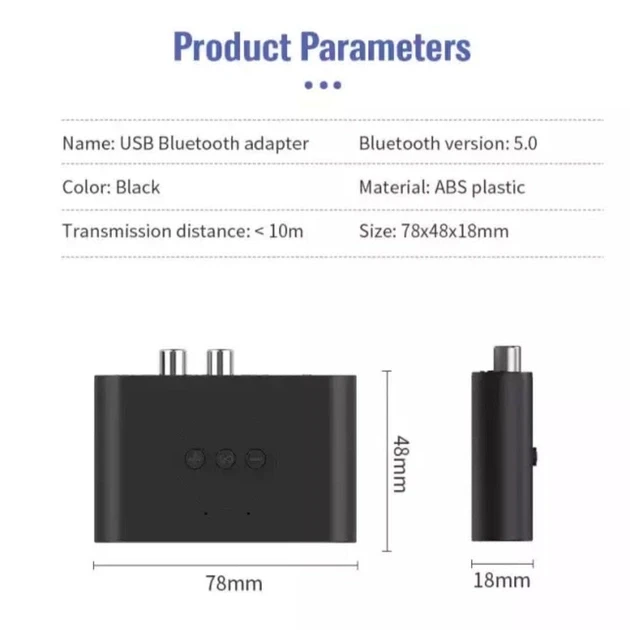 NFC Bluetooth адаптер 5.0 BLS-B21 аудио приемник стерео ресивер, Ch ...