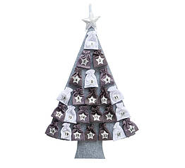 Декоративна Ялинка з мішечками та датами h114см 2006042