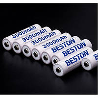 Аккумулятор Beston AA 1.2V 3000 mAh Ni-Mh пальчик, GP1, хорошего качества, Аккумулятор, Батарея, Пальчиковый