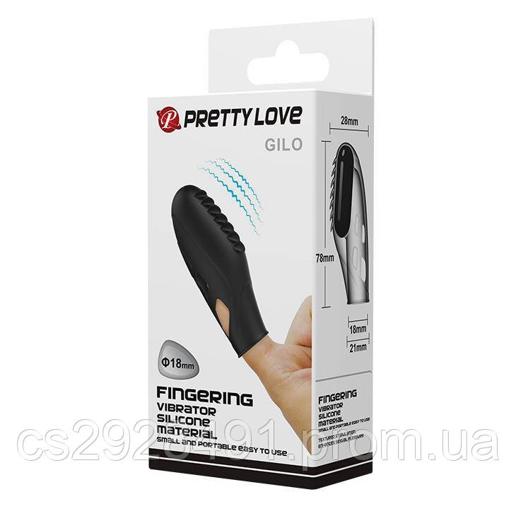 PRETTY LOVE GILO 18mm Fingering Вібратор