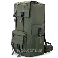 Рюкзак походный 110л (83х40х40см) X110L, Олива / Туристический портфель / Сумка для путешествий